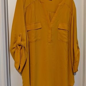 Torrid Harper Top Size 3. Mustard